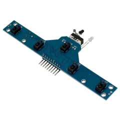 Módulo Seguidor de Linha 5 Canais com Fim de Curso