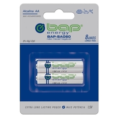 Pilha Alcalina AA 1,5V BAP-SA060 Bap Energy