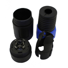 Plug Speakon Fêmea 8P Plástico - comprar online
