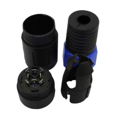 Plug Speakon Fêmea 8P Plástico - comprar online
