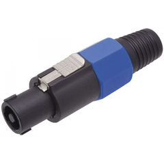Plug Speakon Macho 4P Plástico