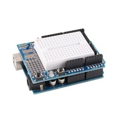 Protoshield para Arduino + Mini Protoboard - RECICOMP - Componentes Eletrônicos, Arduino e Robótica