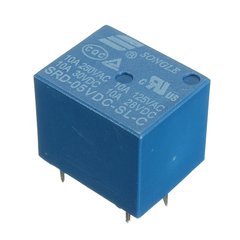 Relé 5VDC 10A 5 Terminais