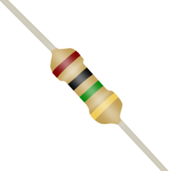 Resistor 1MΩ 1/4W 5% (10 Unid.)