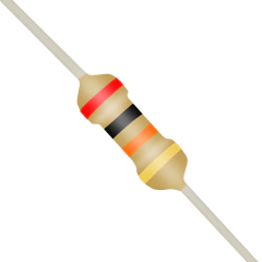 Resistor 20kΩ 1/4W 5% (10 Unid.)