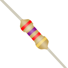 Resistor 2,7kΩ 1/4W 5% (10 Unid.)