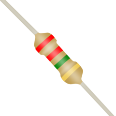 Resistor 2,2MΩ 1/4W 5% (10 Unid.)