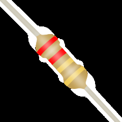 Resistor 2,2Ω 1/4W 5% (10 Unid.)