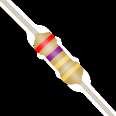 Resistor 2,7Ω 1/4W 5% (10 Unid.)