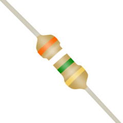 Resistor 3,9MΩ 1/4W 5% (10 Unid.)