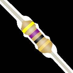 Resistor 47Ω 1/4W 5% (10 Unid.)