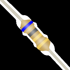 Resistor 6,8Ω 1/4W 5% (10 Unid.)