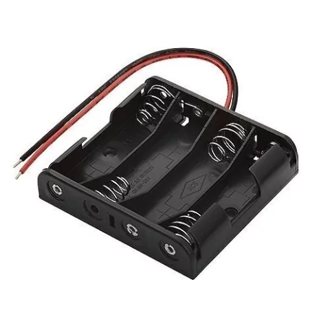 Suporte para 4 Pilhas AA Canoa