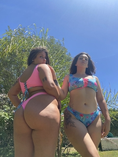 Corpiño SOL FLORES -reversible- (Talles 105 al 120) - Bikinis Marsant