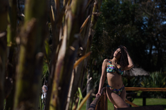 Corpiño SOL PALMERAS -reversible- (Talles 85 al 115) - tienda online