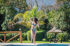 Vedetina PALMERAS -reversible- (Talles 36 al 48) - Bikinis Marsant