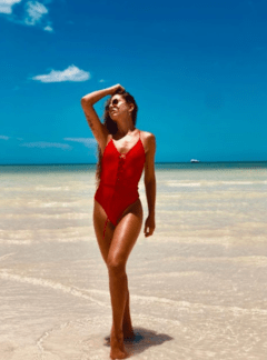 Enteriza Serena Roja (Talles 36 al 48)