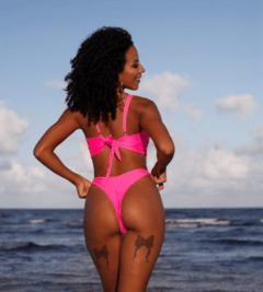 COLALESS LOLA CORAL FLUO (Talles del 36 al 48) en internet