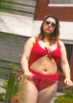Enteriza Indi Rojo (Talles 36 al 48) - tienda online
