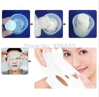 100 MASCARAS FACIALES HIDRONUTRIENTES COMPRIMIDAS POR 100 UNIDADES (3056) - TODOPELUQUERIAS