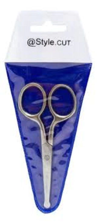 TIJERA MARCA MOZKU ó STYLE.CUT DE CORTE PUNTA ROMA DE 4 PULGADAS (10,5 cm) MODELO 897 * PARA NARIZ, OREJAS ó PELUQUERIA CANINA (SA)