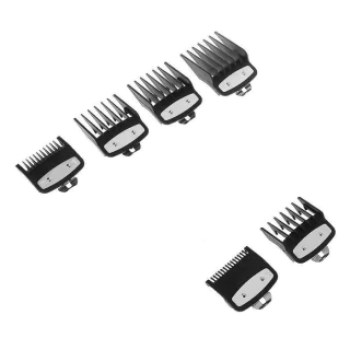 SET 6 PEINES GUIA PREMIUM DE 1,5 + 3 + 4,5 + 6 + 9 + 12 mm. * INCLUYE EL DE 1/2 Y 1 1/2 " Compatible Con SUPER TAPER, COLOUR PRO, HOME PRO y otras - comprar online