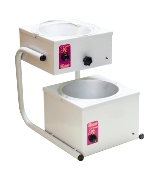 DEPILADOR * FUNDIDOR DE CERA CON FILTRO MARCA FARIBELLA DE 3,5 KG DOBLE OLLA