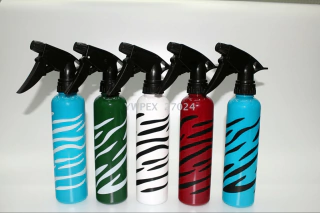 ROCIADOR / VAPORIZADOR METALICO DECORADO DE ALUMINIO DE 300 ml. * VARIOS DISEÑOS