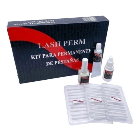 KIT PERMANENTE DE PESTAÑAS MARCA LASH PERM * PARA VARIOS SERVICIOS