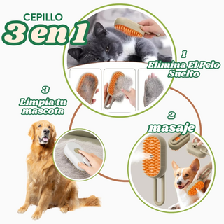 CEPILLO HUMIDIFICADOR PARA PERROS Y GATOS - comprar online