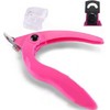 CORTA TIPS TRIPLE CON RECOLECTOR DE RESIDUOS DE UÑAS POSTIZAS (CH) - comprar online