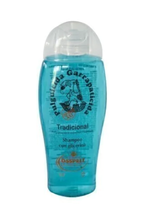 SHAMPOO TRADICIONAL MARCA OSSPRET PULGICIDA GARRAPATICIDA POR 250 cc.