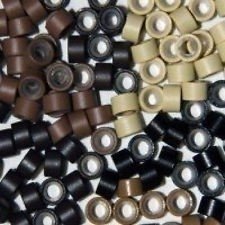 MICRORING SILICONADOS POR 500 UNIDADES * PARA COLOCAR EXTENSIONES Y CORTINAS DE PELO - tienda online