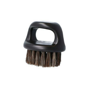 CEPILLO ANILLO MINI MADERA OVALADO DE CERDAS SINTETICAS BARBER MARCA EUROSTIL MODELO 50318 PARA BARBERIA