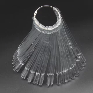 Imagen de UÑERO / MUESTRARIO INDIVIDUAL DE COLORES DE 50 UÑAS MODELO ABANICO CON ANILLO (CH)