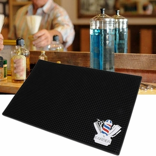 BASE DE GOMA ANTIDESLIZANTE * ALFOMBRA * TAPETE MODELO BARBER TIJERA PARA HERRAMIENTAS de 45 x 30 cm. * - comprar online