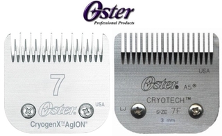 CUCHILLA MARCA OSTER N° 7F LUCKY PARA GATOS Y PERROS - TODOPELUQUERIAS