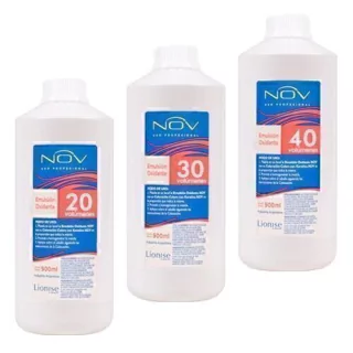 EMULSION OXIDANTE / CREMA OXIGENADA DE 30Vol MARCA NOV ó EPIC POR 900ml.