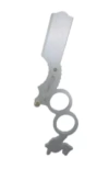 NAVAJA DOBLE OJAL COLA DE DRAGON MODELO MF03SHDJ CON FILO INTERCAMBIABLE PARA PELUQUERIA ó BARBERIA * USA FILOS TIPO GILLETTE - TODOPELUQUERIAS