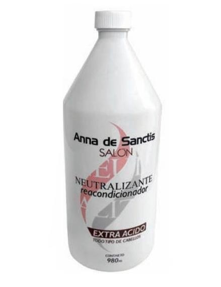 NEUTRALIZANTE PARA PERMANENTE EXTRA ACIDO POR 980 ml. MARCA ANNA DE SANCTIS * 60008