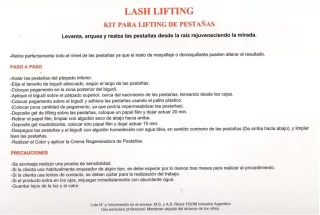 KIT PARA LIFTING DE PESTAÑAS PARA VARIOS SERVICIOS MARCA LASH LIFTING * PARA VARIOS SERVICIOS - tienda online