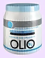 BAÑO DE CREMA TRATANTE CUERPO Y BRILLO POR 1 Kg. MARCA ANNA DE SANCTIS LINEA OLIO * 50603/3