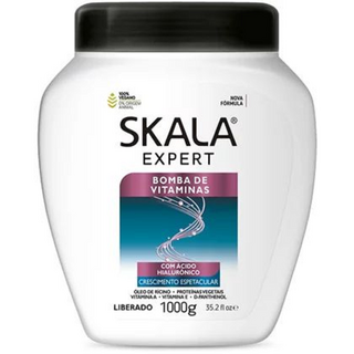 BAÑO DE CREMA / NUTRICION MARCA SKALA BOMBA DE VITAMINAS VEGANO * POTE DE 1000 grs.