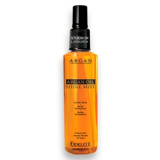 BRILLO INSTANTANEO ARGAN OIL SHINE MIST CAVIAR MARCA FIDELITE POR 135 ml.