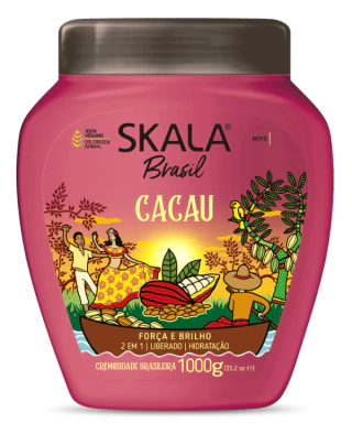 BAÑO DE CREMA / NUTRICION MARCA SKALA CACAU VEGANO * POTE DE 1000 grs.