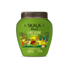 BAÑO DE CREMA / NUTRICION MARCA SKALA CAFE VERDE VEGANO * POTE DE 1000 grs.