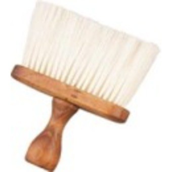 QUITA PELO / BROCHA CON MANGO DE MADERA MARCA EUROSTIL MODELO 50306 * IDEAL PARA BARBERIA - comprar online