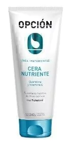 Cera nutriente Linea Salon por 240 grs. Marca OPCION