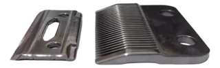 SET DE CUCHILLA CONCAVA SILVER PARA CORTADORA PROFESIONAL MARCA WAHL MODELO SUPER TAPER Y OTRAS