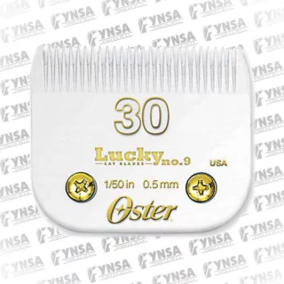 CUCHILLA MARCA OSTER N° 30 LUCKY PARA GATOS Y PERROS - TODOPELUQUERIAS